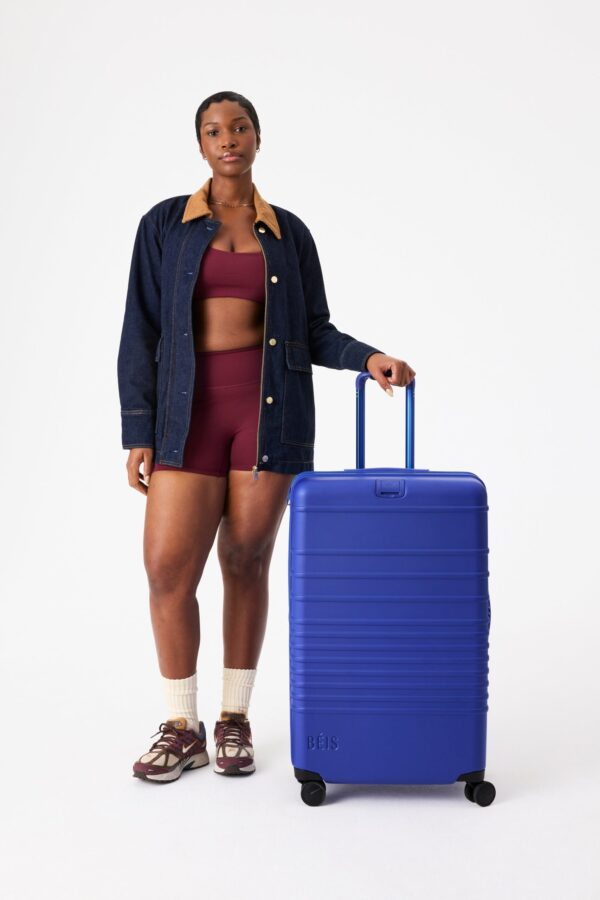 Resale The Large Check-In Roller in Cobalt Blue - Image 5