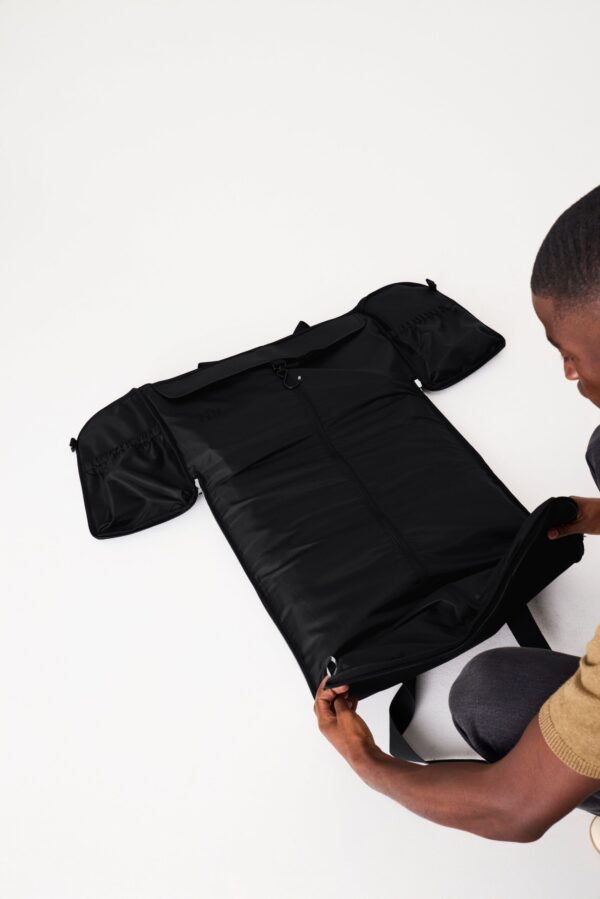 The Garment Duffle Bag in Black - Image 8
