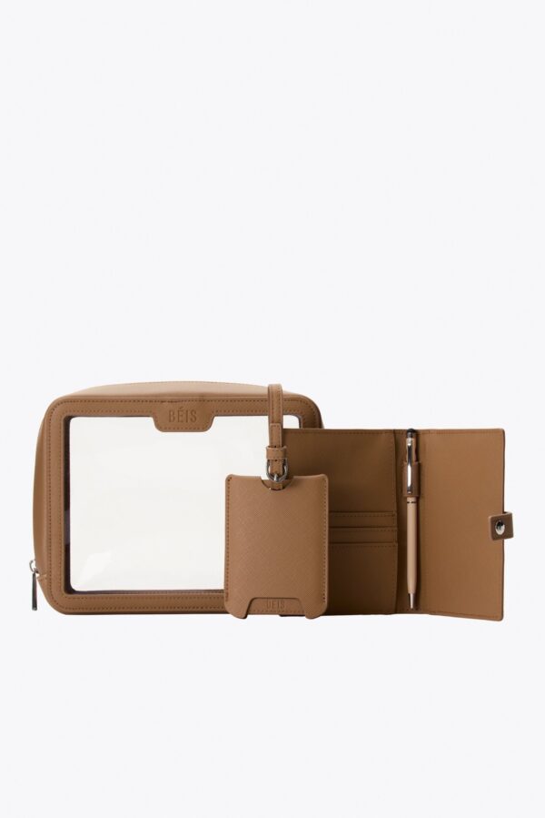 Resale The Passport & Luggage Tag Set in Camel - Image 3
