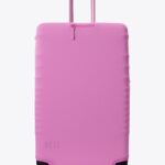 The Large Check-In Luggage Cover in Berry