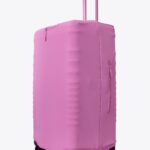 The Large Check-In Luggage Cover in Berry
