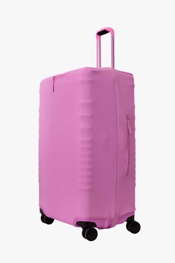 The Large Check-In Luggage Cover in Berry - Image 2