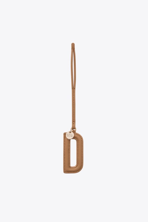 The Letter Charm in Camel - Image 9