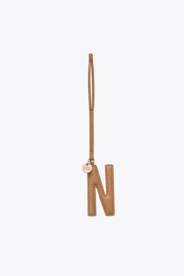 The Letter Charm in Camel - Image 19
