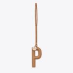 The Letter Charm in Camel