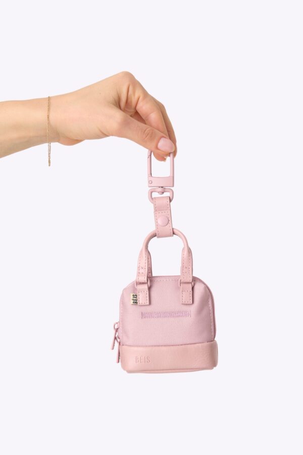 The Micro Weekender Charm in Atlas Pink - Image 2