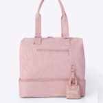 The Micro Weekender Charm in Atlas Pink