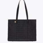 Resale The Work Tote in Black Croc
