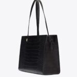 Resale The Work Tote in Black Croc