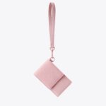 The ID Wristlet in Atlas Pink