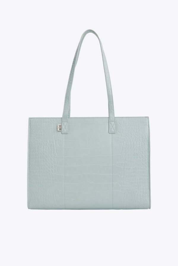 Resale The Work Tote in Slate Croc - Image 15