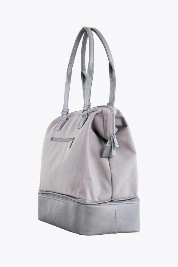 The Convertible Mini Weekender in Grey - Image 2