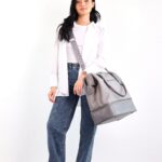 The Convertible Mini Weekender in Grey
