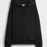 GAP X BEIS Neck Pillow Heavy Weight Hoodie in Black