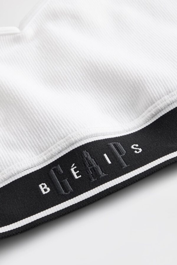 GAP X BEIS Seamless Logo Top in Optic White - Image 2